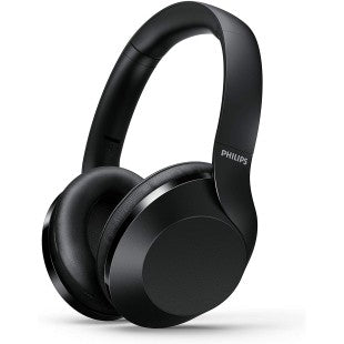 PHILIPS Hi RES AUDIO WIRELESSS HEAD PHONE TAPH802BK-00 Built-in mic with Audio cancellation for dear Audio, USB cable, Audio Cable